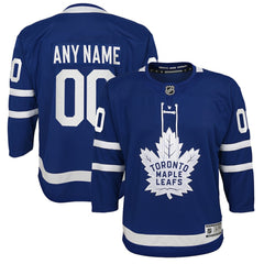 NHL Toronto Maple Leafs Youth Home Premier Custom Jersey
