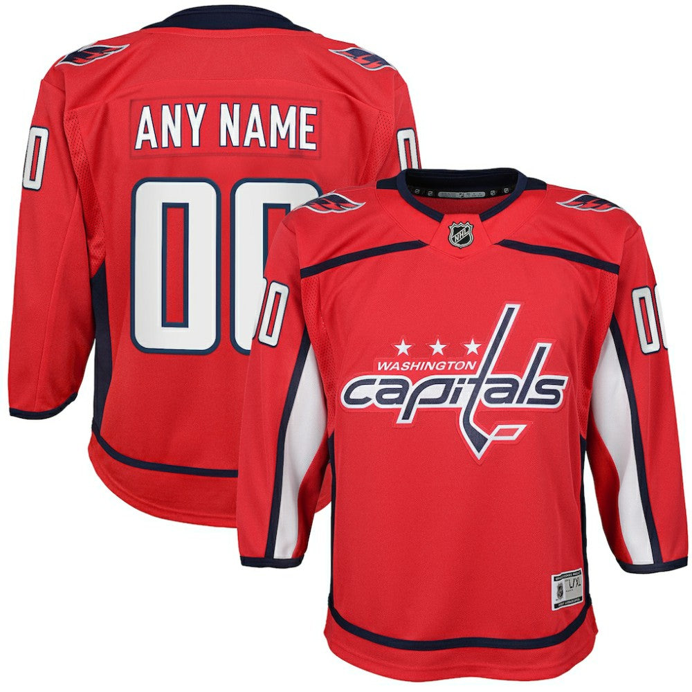 NHL Washington Capitals Youth Home Custom Premier Jersey