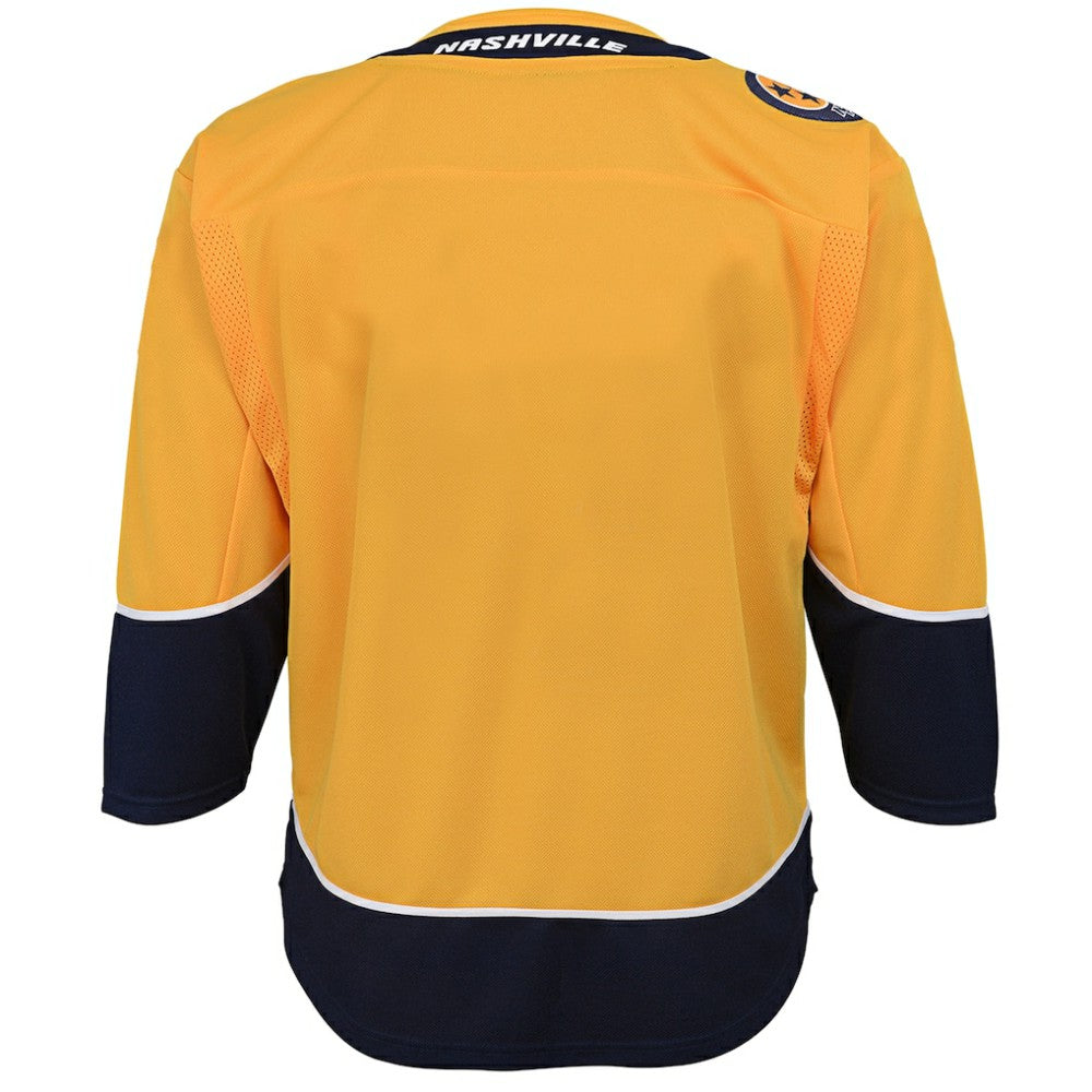 NHL Nashville Predators Youth Home Premier Blank Jersey