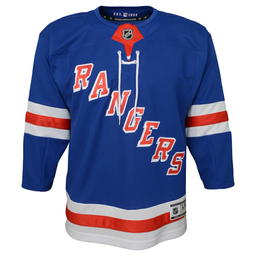 NHL New York Rangers Youth Home Premier Jersey
