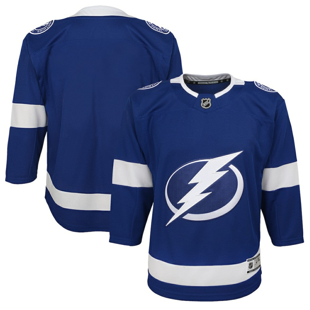 NHL Tampa Bay Lightning Youth Home Blank Premier Jersey