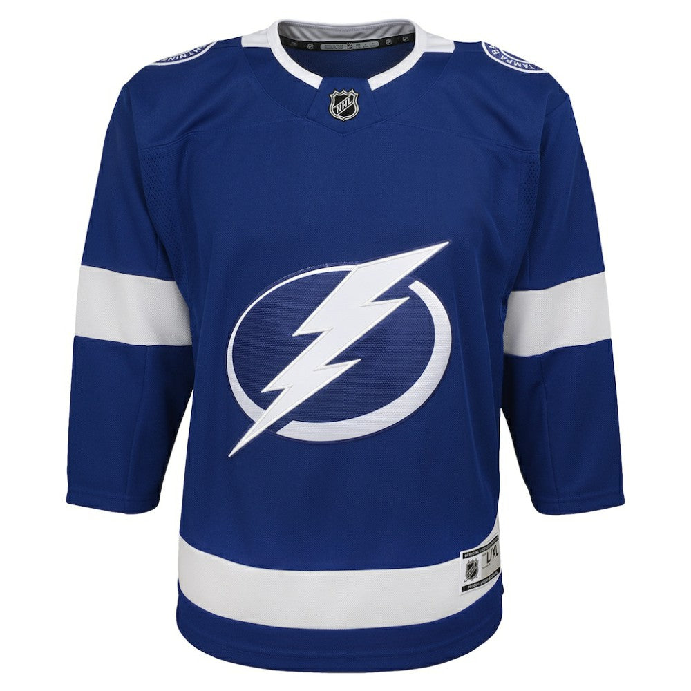 NHL Tampa Bay Lightning Youth Home Blank Premier Jersey
