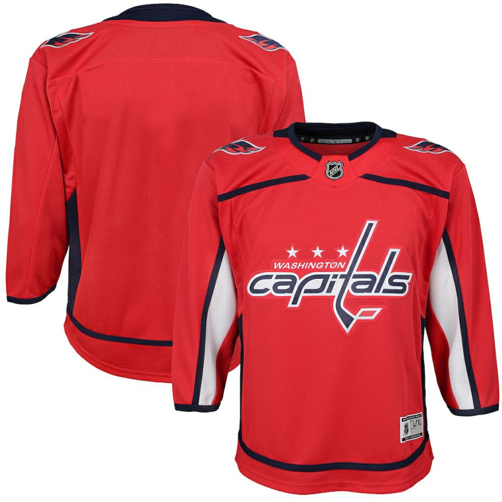 NHL Washington Capitals Youth Home Blank Premier Jersey