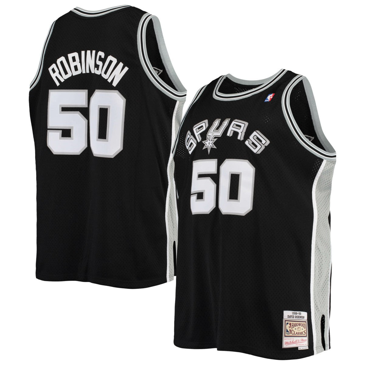 Mitchell & Ness David Robinson San Antonio Spurs 1998/99 Big & Tall Hardwood Classics Swingman Jersey