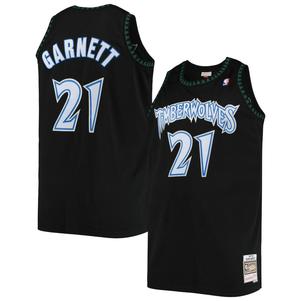 Mitchell & Ness Kevin Garnett Minnesota Timberwolves 1997/98 Big & Tall Hardwood Classics Swingman Jersey