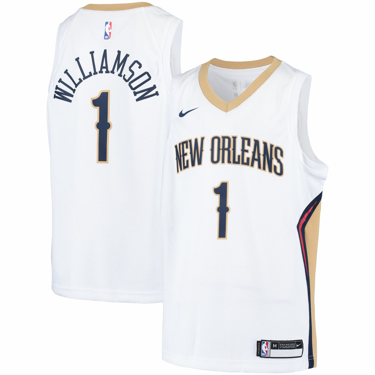 Nike Zion Williamson New Orleans Pelicans Youth Swingman Player Jersey