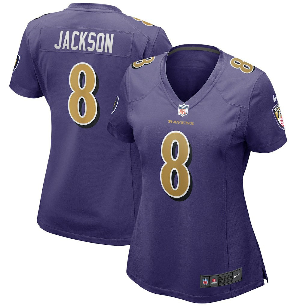 Lamar Jackson  Women's Alternate Game Player Jersey - Baltimore Ravens Jerseys