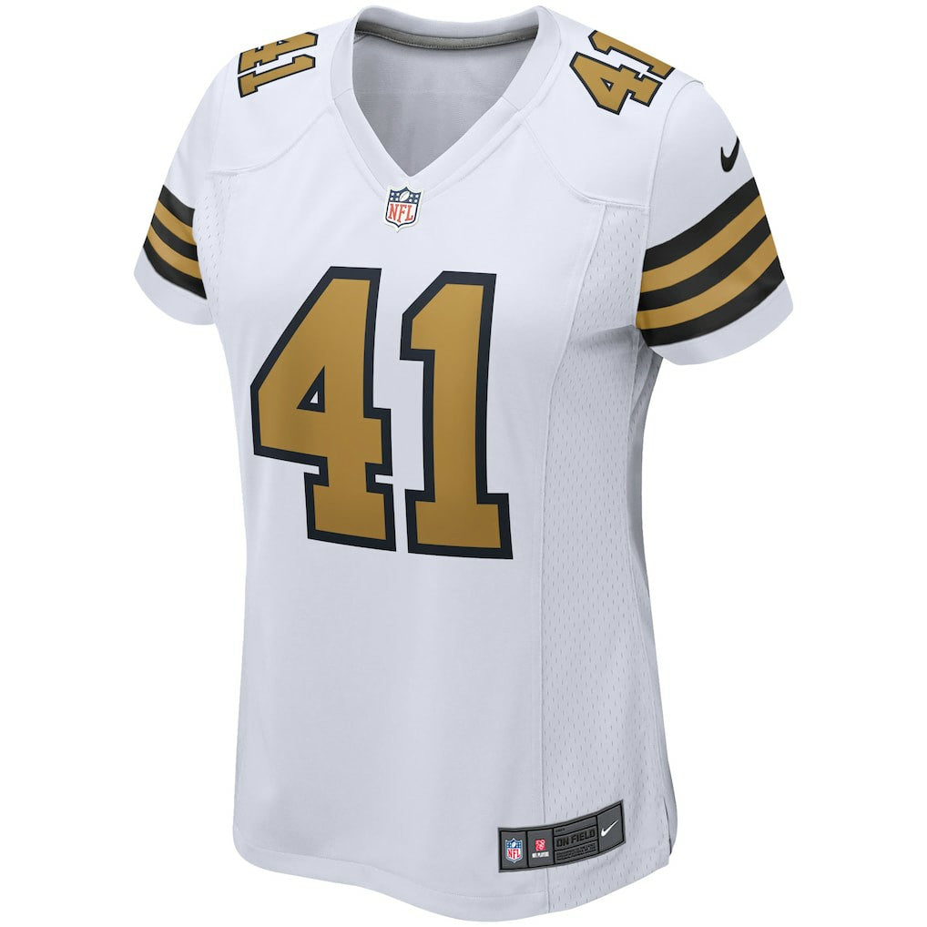 Alvin Kamara  Women's Alternate Game Player Jersey - New Orleans Saints Jerseys