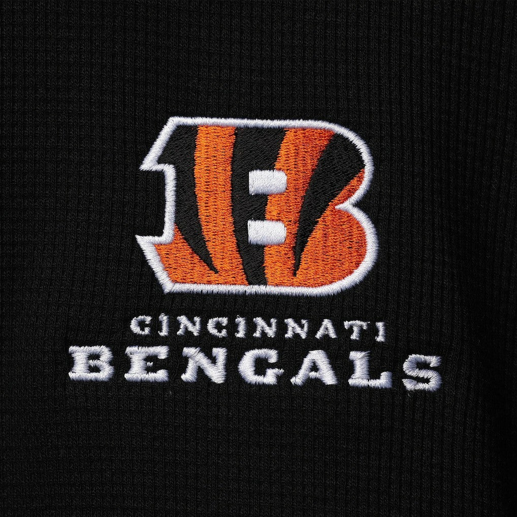 Dunbrooke Logo Maverick Thermal Henley Long Sleeve T-Shirt - Cincinnati Bengals T-shirts