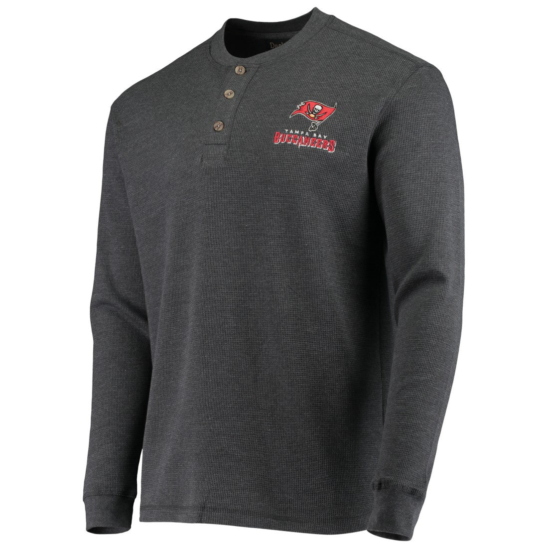 Dunbrooke Logo Maverick Thermal Henley Long Sleeve T-Shirt - Tampa Bay Buccaneers T-shirts