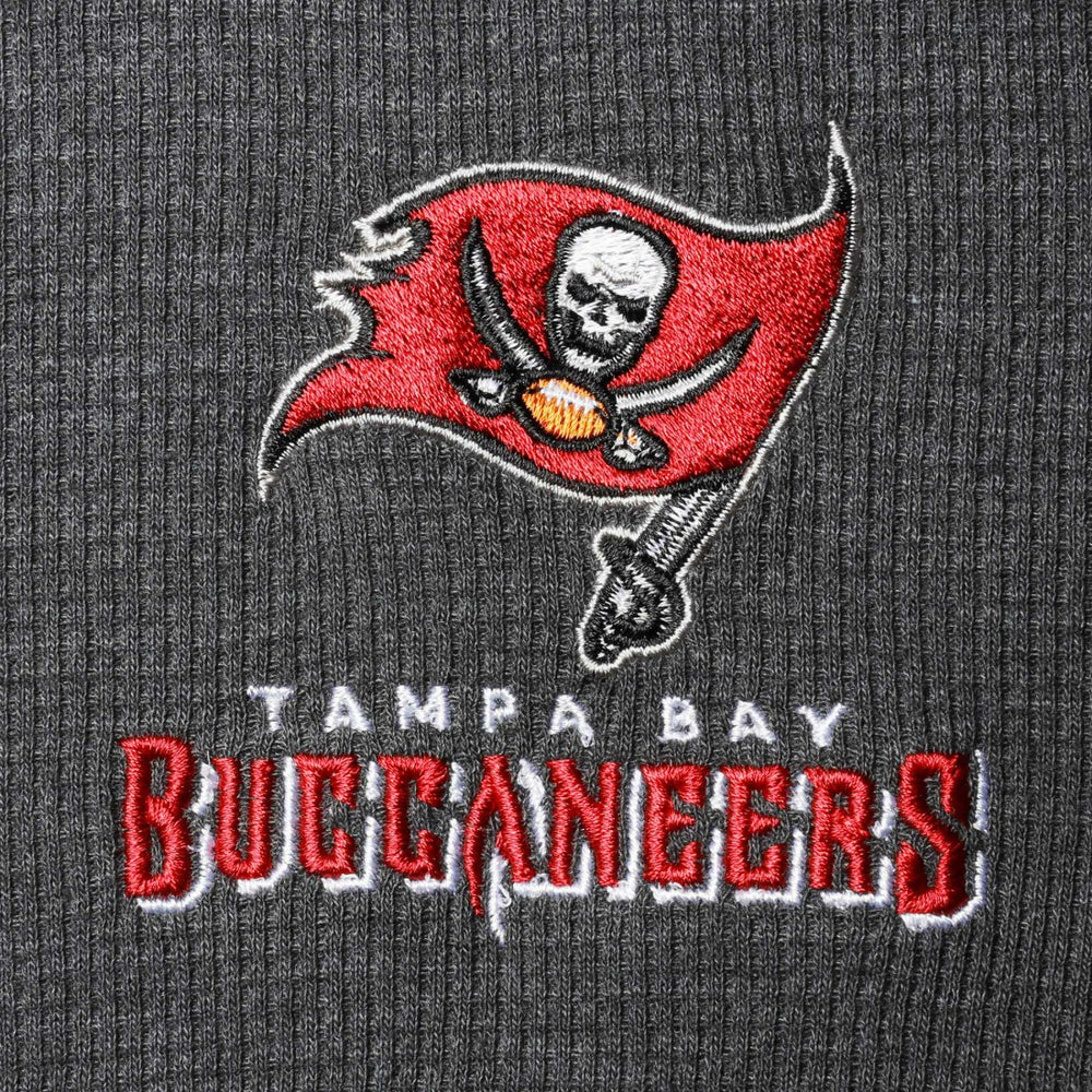 Dunbrooke Logo Maverick Thermal Henley Long Sleeve T-Shirt - Tampa Bay Buccaneers T-shirts