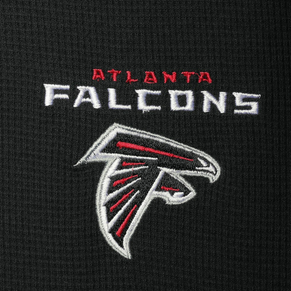 Dunbrooke Logo Maverick Thermal Henley Long Sleeve T-Shirt - Atlanta Falcons T-shirts