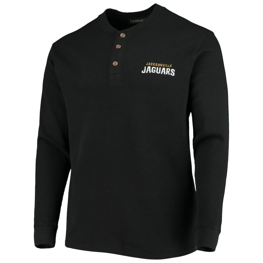 Dunbrooke Logo Maverick Thermal Henley Long Sleeve T-Shirt - Jacksonville Jaguars T-shirts