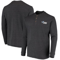 Dunbrooke Logo Maverick Thermal Henley Long Sleeve T-Shirt - Detroit Lions T-shirts