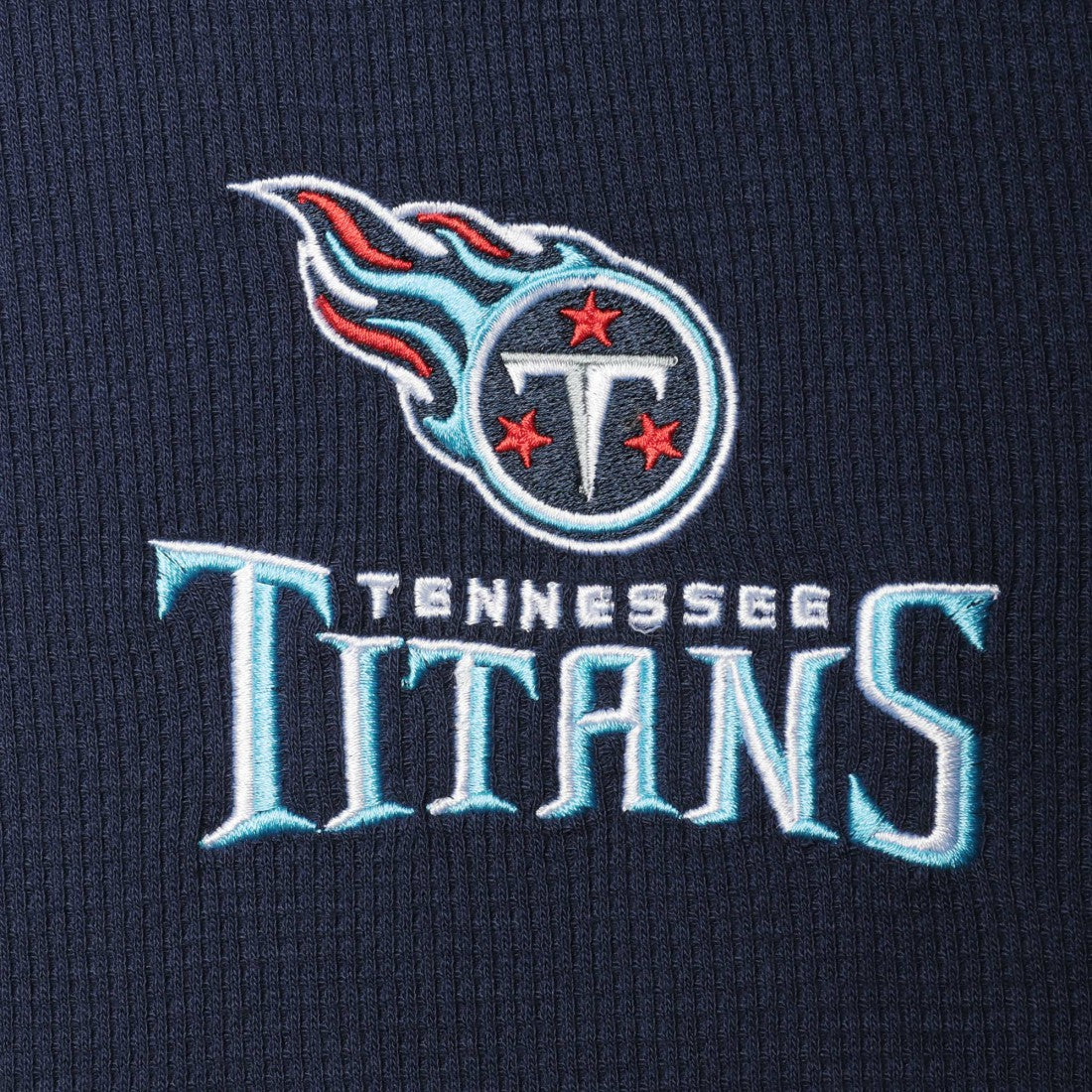 Dunbrooke Logo Maverick Thermal Henley Long Sleeve T-Shirt - Tennessee Titans T-shirts
