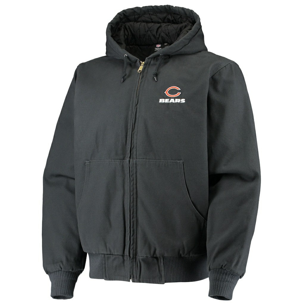 Dunbrooke Dakota Cotton Canvas Hooded Jacket - Chicago Bears Jackets