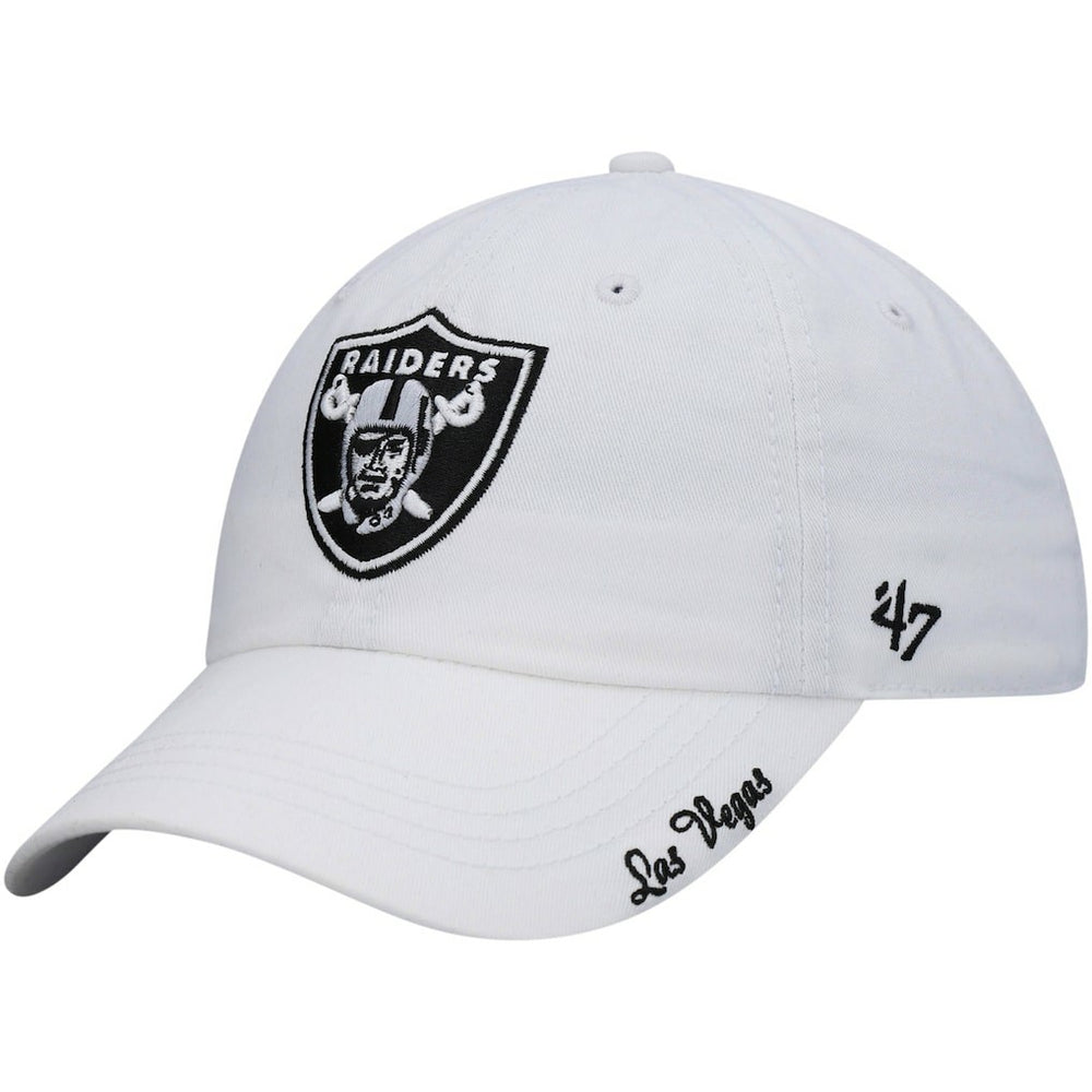 '47 Women's Miata Clean Up Primary Adjustable Hat - Las Vegas Raiders Hats