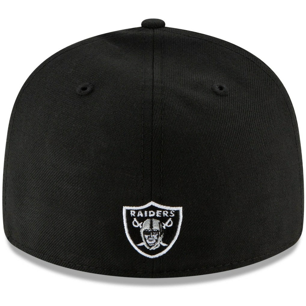 Omaha Script Low Profile 59FIFTY Fitted Hat - Las Vegas Raiders Hats