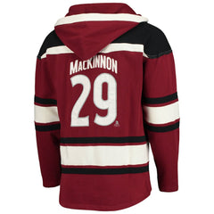 NHL Nathan MacKinnon Colorado Avalanche '47 Player Name & Number Lacer Pullover Hoodie