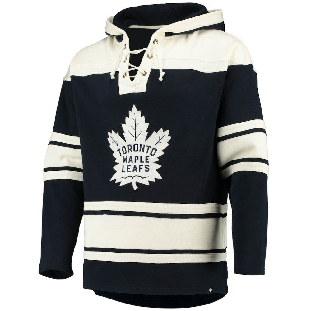 NHL Auston Matthews Toronto Maple Leafs '47 Player Name & Number Lacer Pullover Hoodie