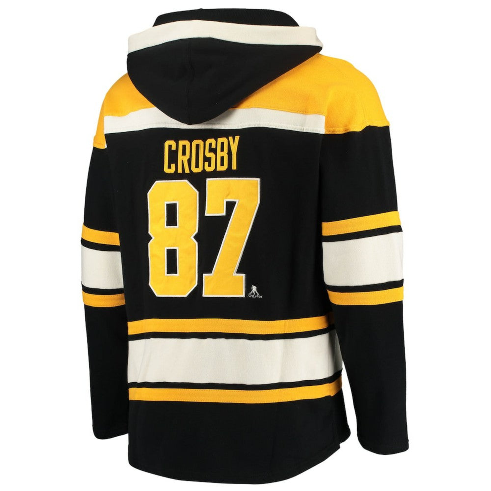 NHL Sidney Crosby Pittsburgh Penguins '47 Player Name & Number Lacer Pullover Hoodie