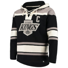NHL Wayne Gretzky Los Angeles Kings '47 Retired Player Name & Number Lacer Pullover Hoodie