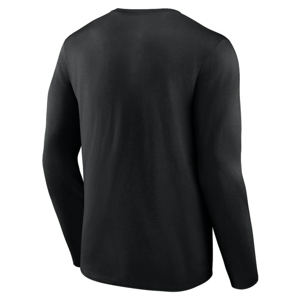 Men's Black Baltimore Orioles Team Heart & Soul Long Sleeve T-Shirt
