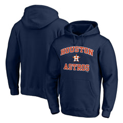Navy Houston Astros Heart & Soul Pullover Hoodie