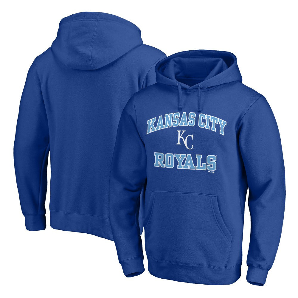 Royal Kansas City Royals Heart & Soul Pullover Hoodie