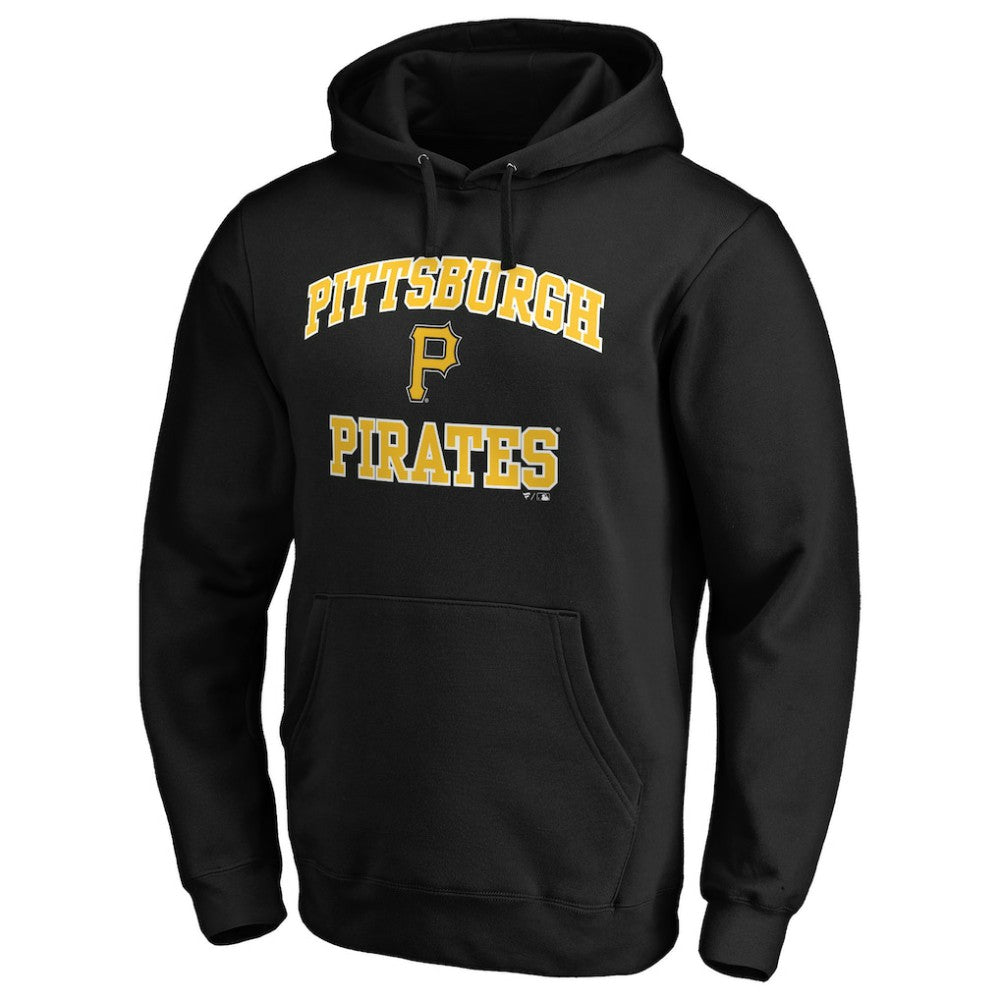 Black Pittsburgh Pirates Heart & Soul Pullover Hoodie