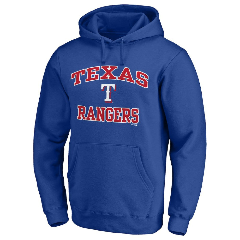 Royal Texas Rangers Heart & Soul Pullover Hoodie