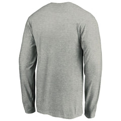 Heathered Gray Los Angeles Angels Team Heart & Soul Long Sleeve T-Shirt