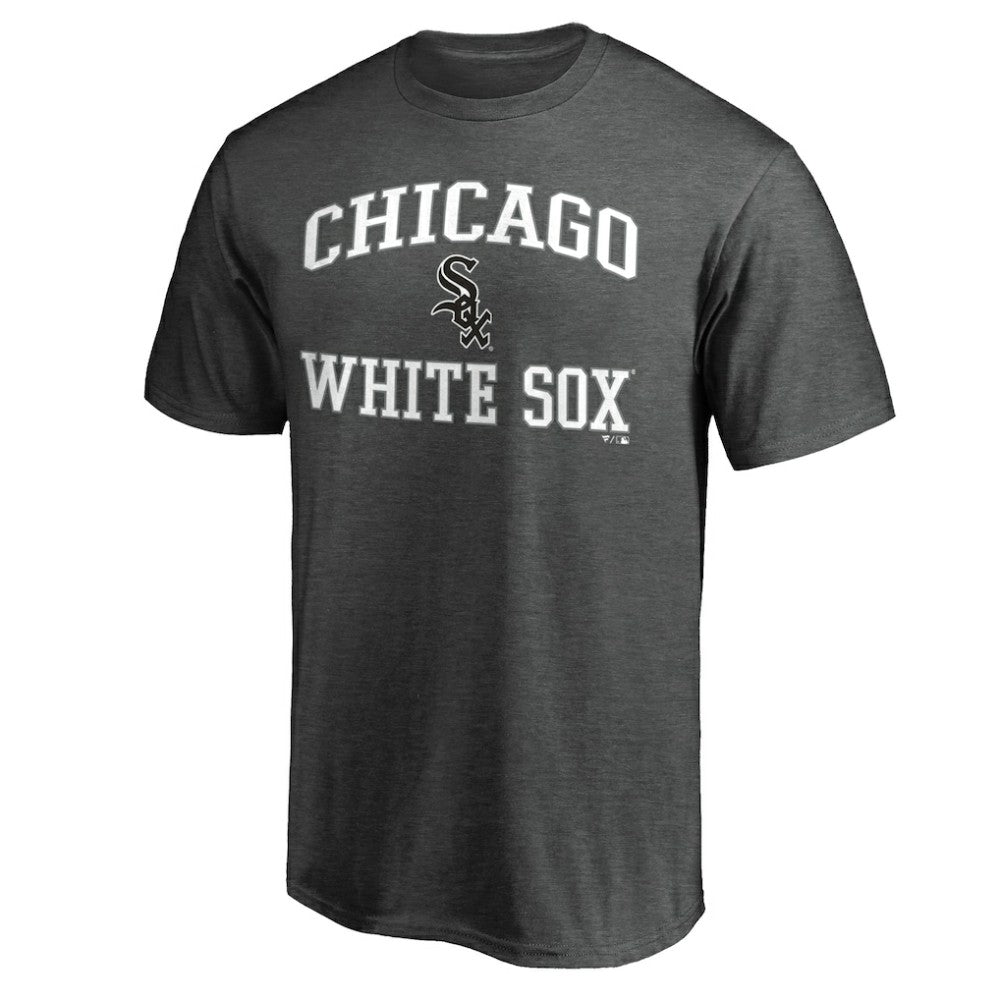 Heather Charcoal Chicago White Sox Fanatics MTO Label Heart & Soul T-Shirt