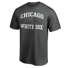 Heather Charcoal Chicago White Sox Fanatics MTO Label Heart & Soul T-Shirt