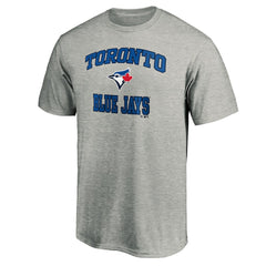 Heather Gray Toronto Blue Jays Fanatics MTO Label Heart & Soul T-Shirt