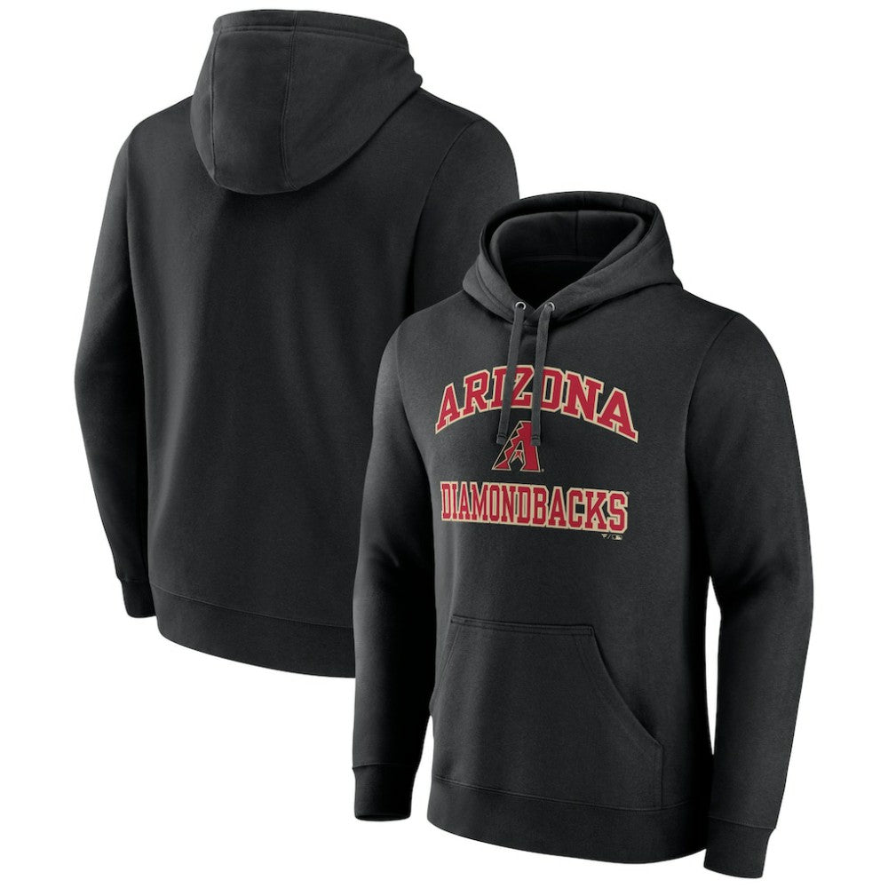 Black Arizona Diamondbacks Heart & Soul Pullover Hoodie