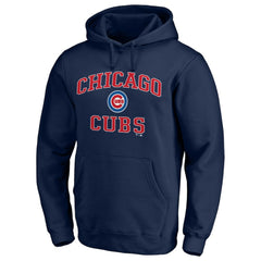 Navy Chicago Cubs Heart & Soul Pullover Hoodie