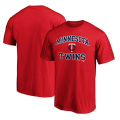 Red Minnesota Twins Heart & Soul T-Shirt