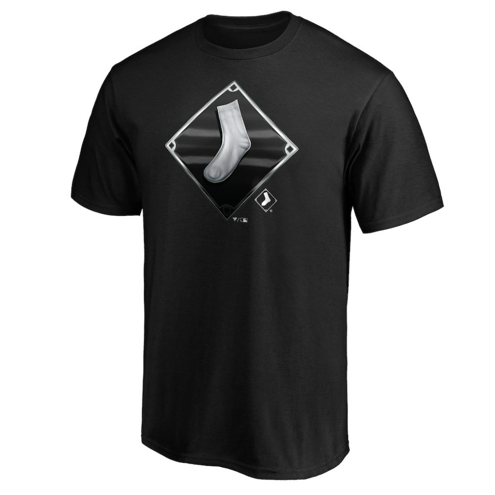 Black Chicago White Sox Midnight Mascot T-Shirt