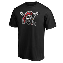 Black Pittsburgh Pirates Midnight Mascot T-Shirt