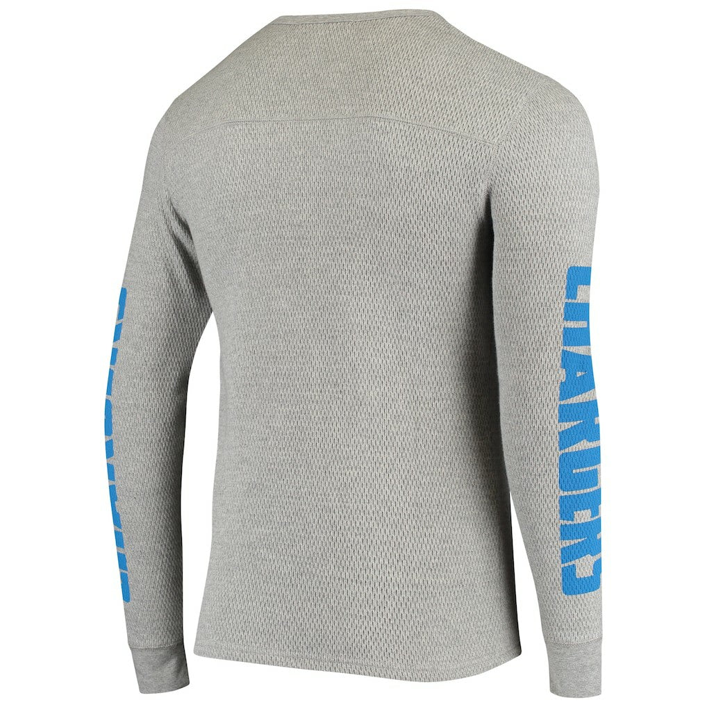 Junk Food Heavyweight Thermal Long Sleeve T-Shirt - Los Angeles Chargers T-shirts
