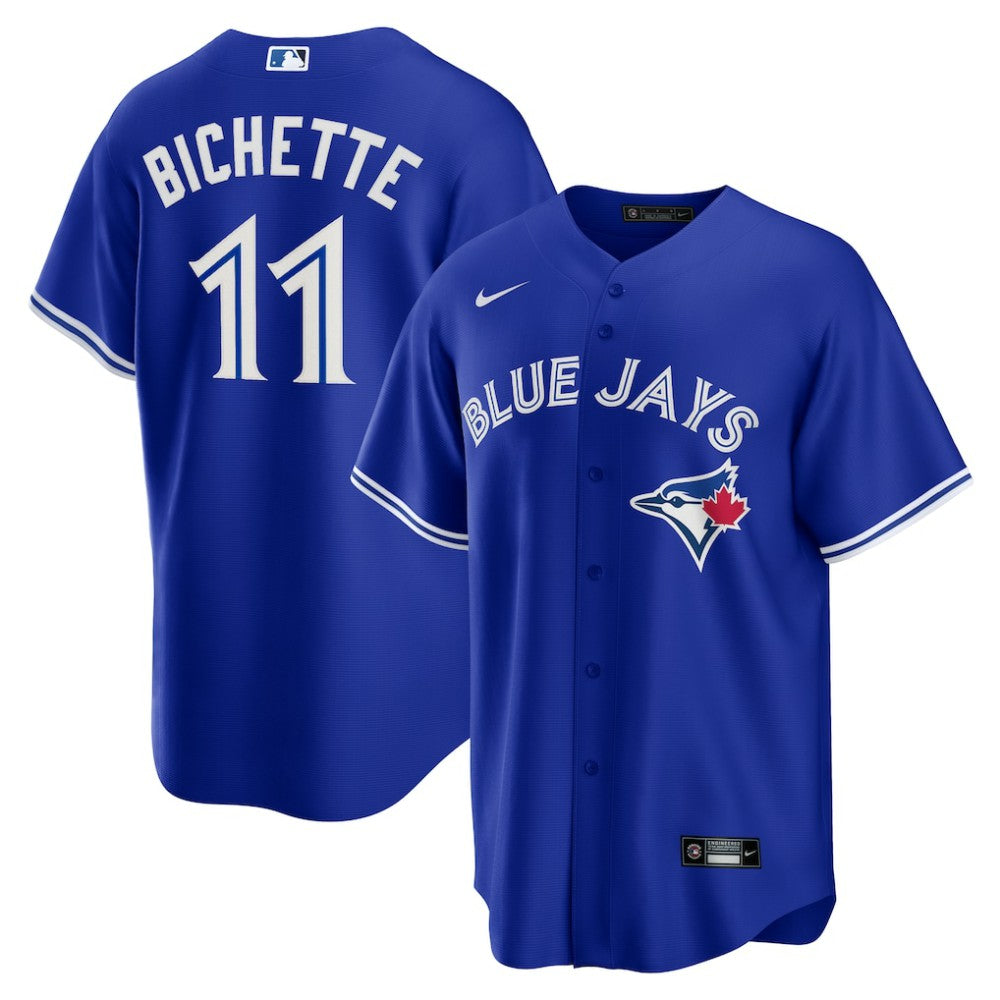 Rush Blue Bo Bichette Toronto Blue Jays Nike Alternate 2 Replica Jersey