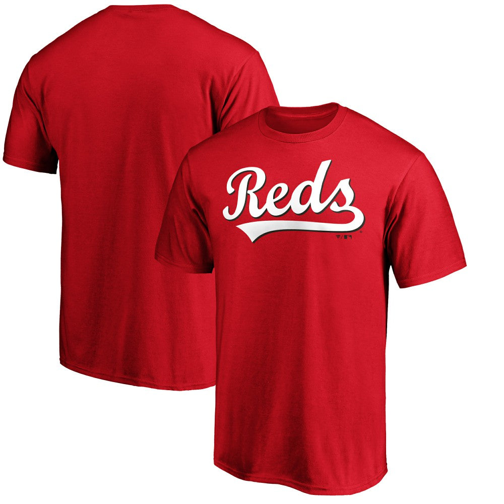 Red Cincinnati Reds Official Wordmark T-Shirt