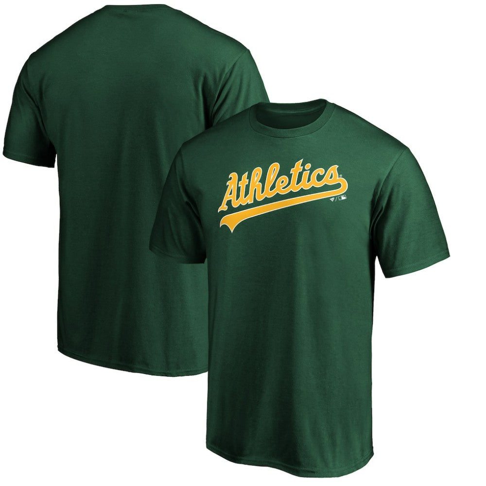 Green Athletics Official Wordmark Team T-Shirt