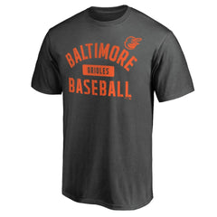 Charcoal Baltimore Orioles Iconic Primary Pill T-Shirt