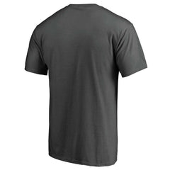 Charcoal Miami Marlins Iconic Primary Pill T-Shirt