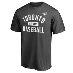 Charcoal Toronto Blue Jays Iconic Primary Pill T-Shirt