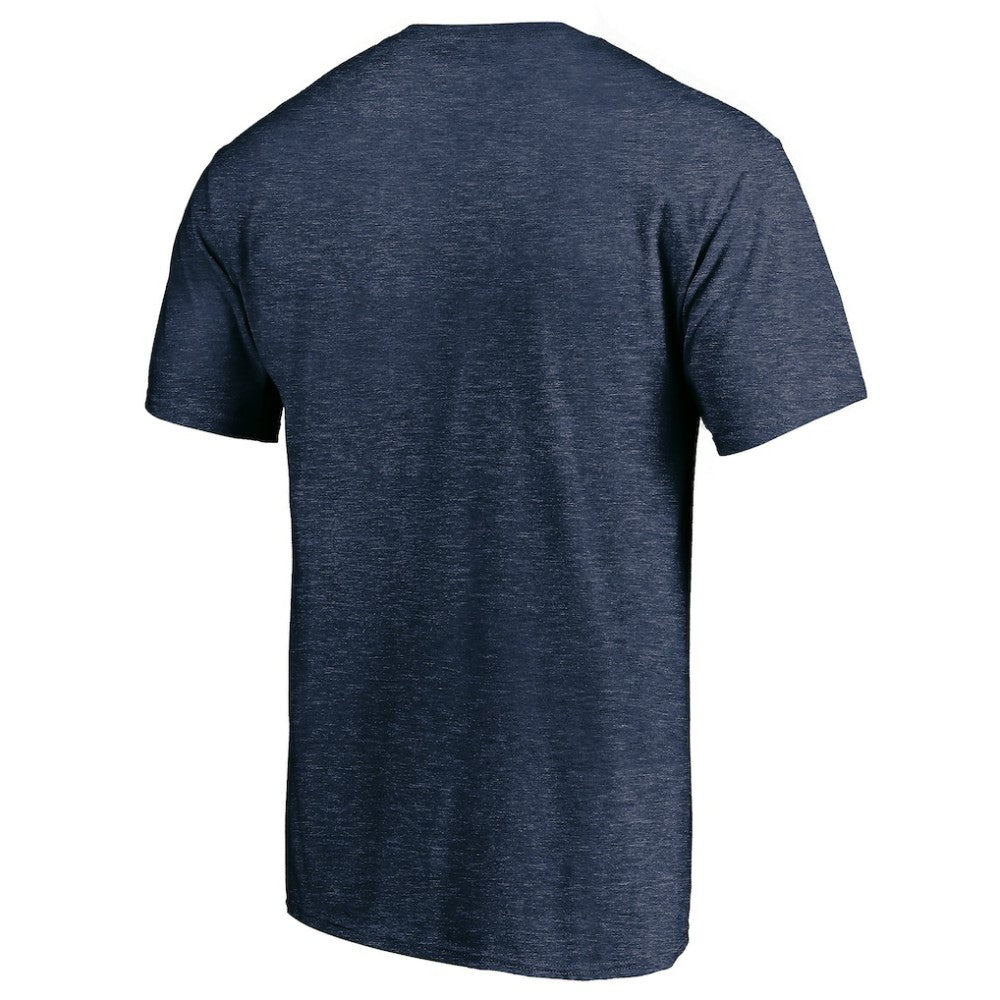Navy Boston Red Sox Cooperstown Collection True Classics Throwback Logo Tri-Blend T-Shirt