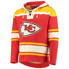 '47 Lacer V-Neck Pullover Hoodie - Kansas City Chiefs Hoodies