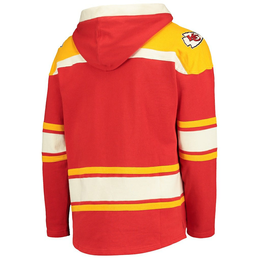 '47 Lacer V-Neck Pullover Hoodie - Kansas City Chiefs Hoodies